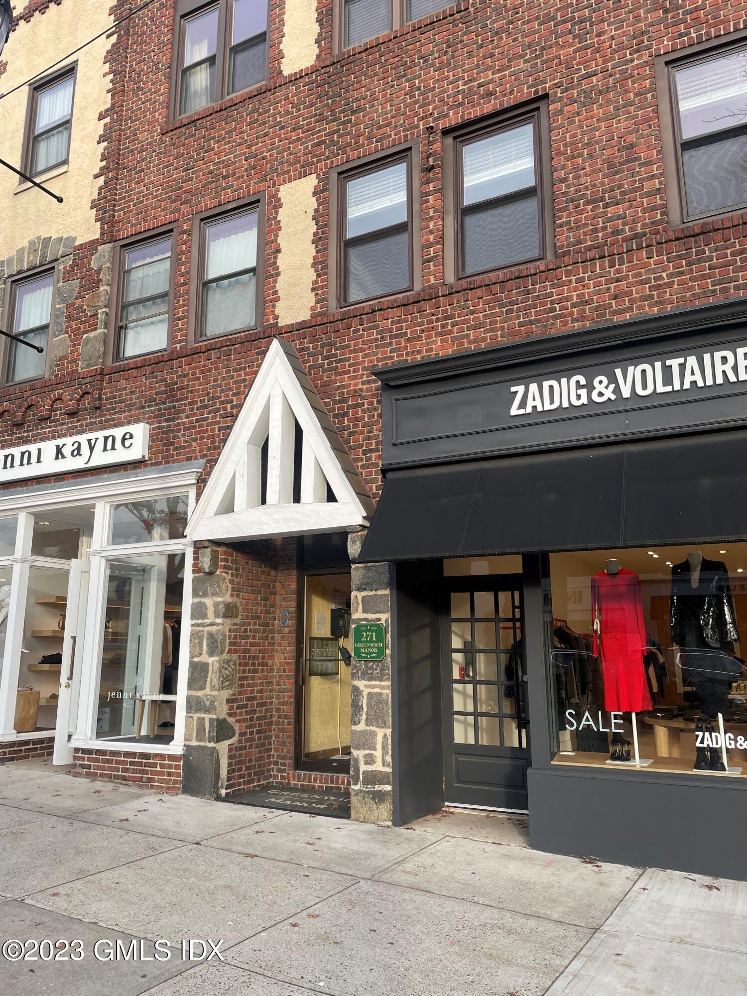 Rental Property at 271 Greenwich Avenue, Greenwich, Connecticut - Bedrooms: 2 
Bathrooms: 1  - $2,600 MO.