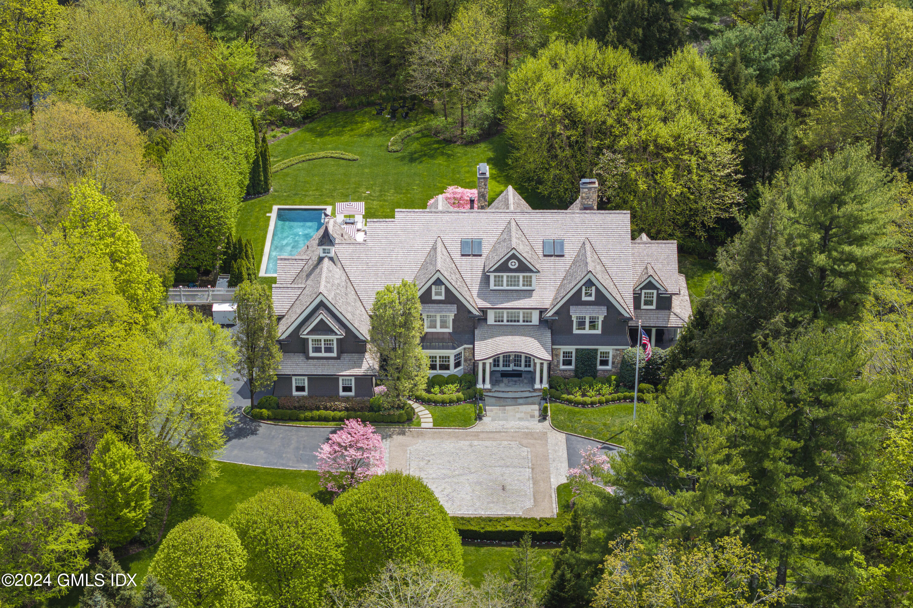 Property for Sale at 74 Lower Cross Road, Greenwich, Connecticut - Bedrooms: 5 
Bathrooms: 8  - $12,750,000