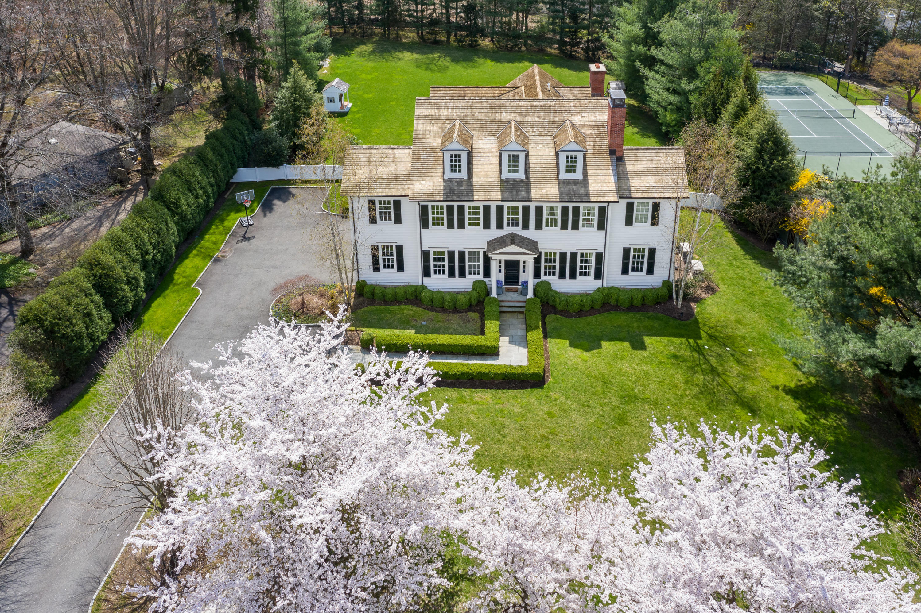 Property for Sale at 19 Montgomery Lane, Greenwich, Connecticut - Bedrooms: 6 
Bathrooms: 7  - $5,695,000