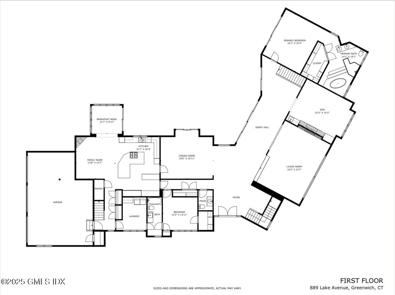 Greenwich, Connecticut 06831, United States, 5 Bedrooms Bedrooms, ,8 BathroomsBathrooms,Residential,Active,124265