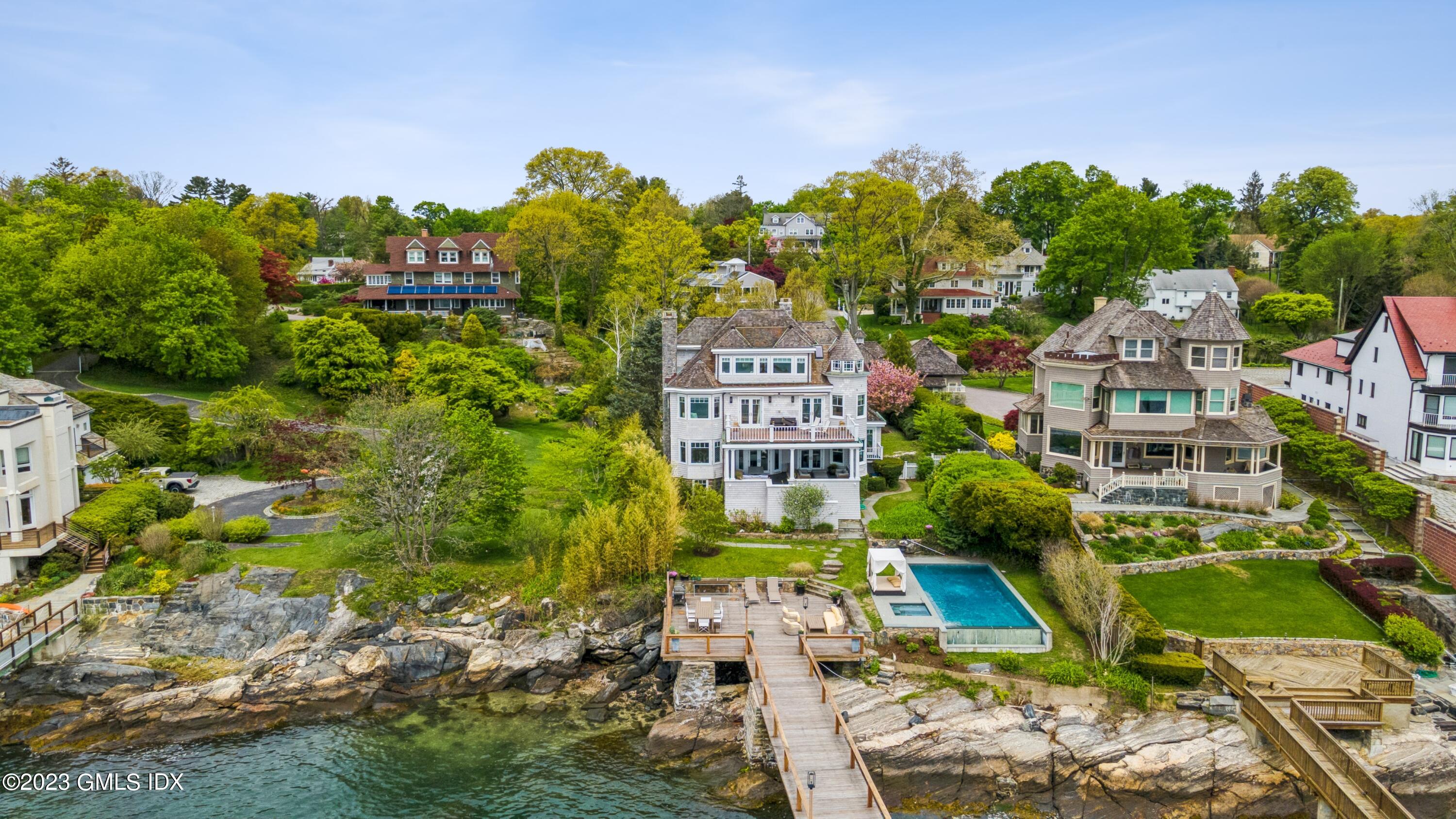 Property for Sale at 61 Byram Shore Road, Greenwich, Connecticut - Bedrooms: 6 
Bathrooms: 8.5  - $10,995,000