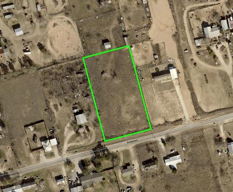 Vacant Land For Sale - 0000 Anderson Rd<br/> Big Spring, TX 79720