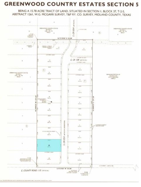 Vacant Land For Sale - LOT 22 S County Rd 1054<br/> Midland, TX 79706