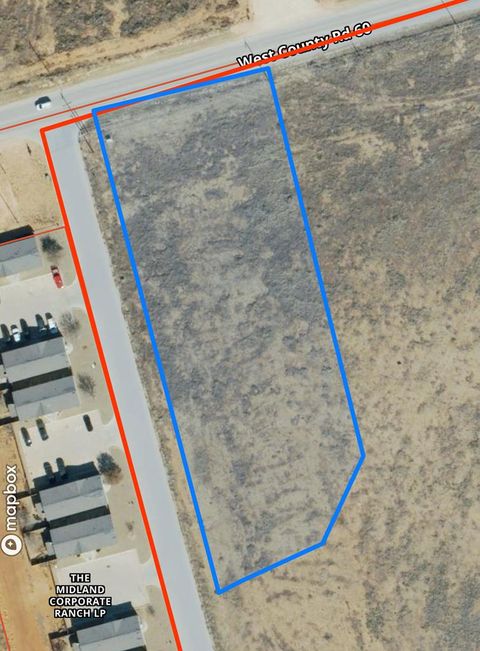 Vacant Land For Sale - 9311 W County Rd 60<br/> Midland, TX 79706