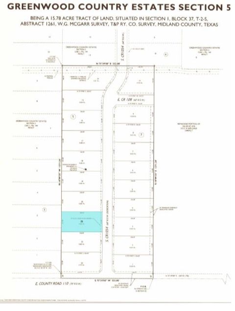 Vacant Land For Sale - LOT 21 S County Rd 1054<br/> Midland, TX 79706