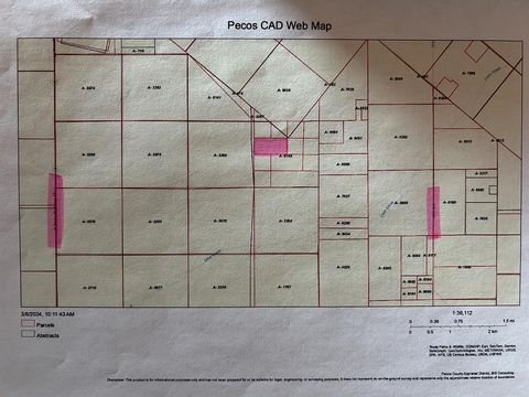 Vacant Land For Sale - Other<br/> Pecos County, Fort Stockton, TX 79735