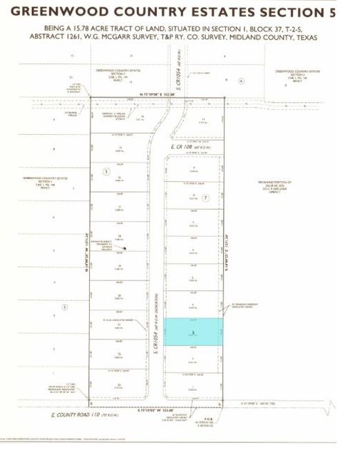 Vacant Land For Sale - LOT 3 S County Rd 1054<br/> Midland, TX 79706