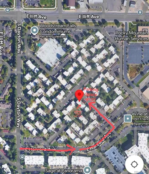 9725 E Harvard Avenue Unit 305, Denver, CO MLS: 3294002