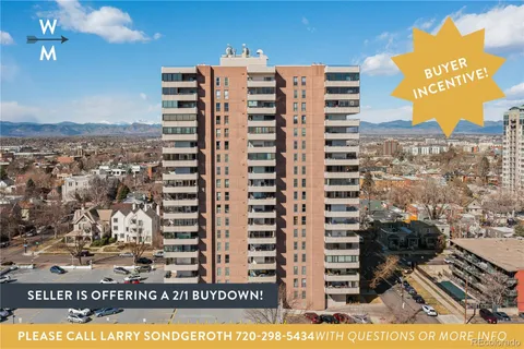 130 N Pearl Street Unit 1606, Denver, CO MLS: 4268292