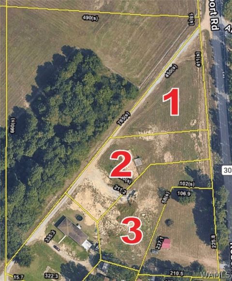 Vacant Land For Sale - 4529 Robert Cardinal Airport Road<br/> North Port, AL 35476
