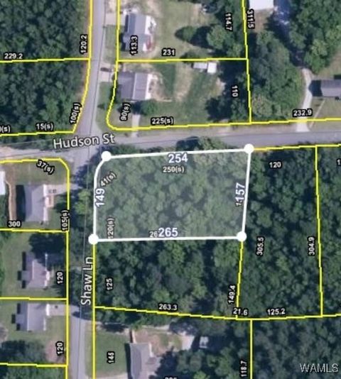 Vacant Land For Sale - 000 Hudson Street<br/> Coker, AL 35452