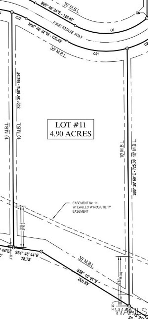 Vacant Land For Sale - LOT 11 Pine Ridge Way<br/> Coker, AL 35452