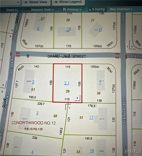 Vacant Land For Sale - 0000 Grand Lake Street<br/> North Port, AL 35473