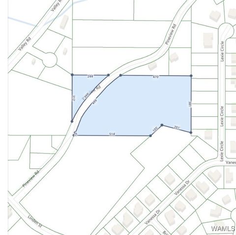 Vacant Land For Sale - 731 Pineview Road<br/> Trussville, AL 35173