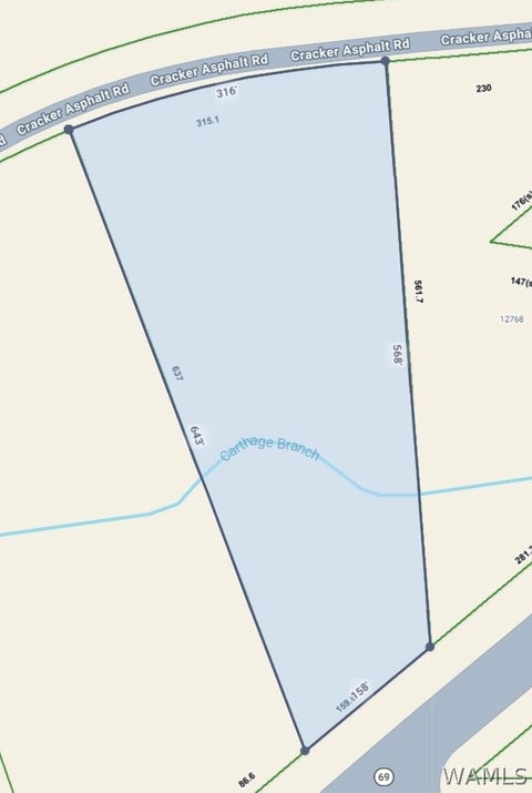 Vacant Land For Sale - 00000 Cracker Asphalt Road<br/> Moundville, AL 35474