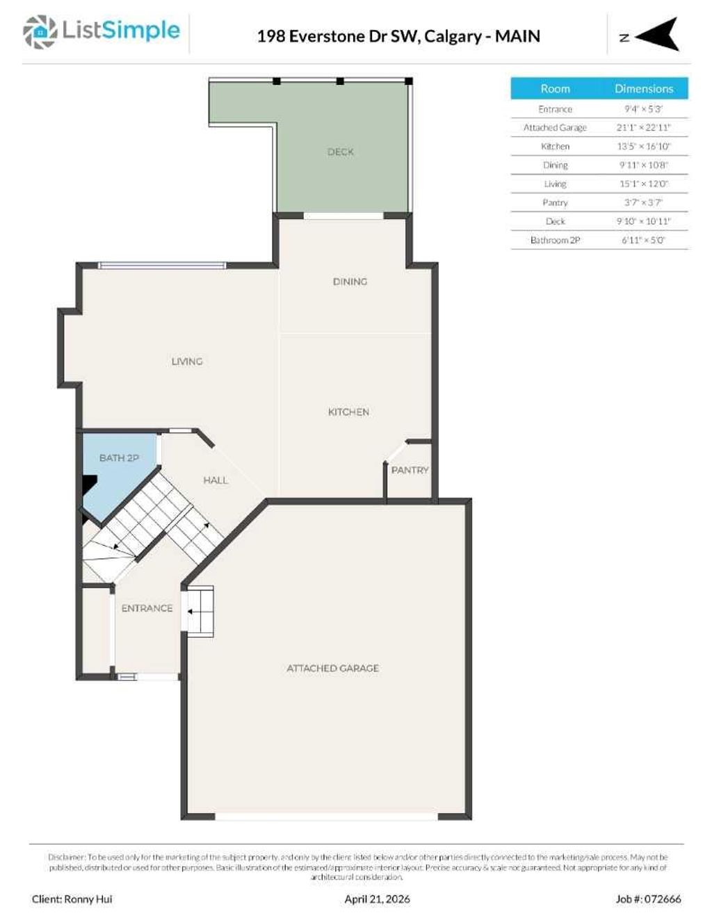 Photo of 198 Everstone Drive SW, Calgary, AB T2Y 4V1 (MLS # A2304505)