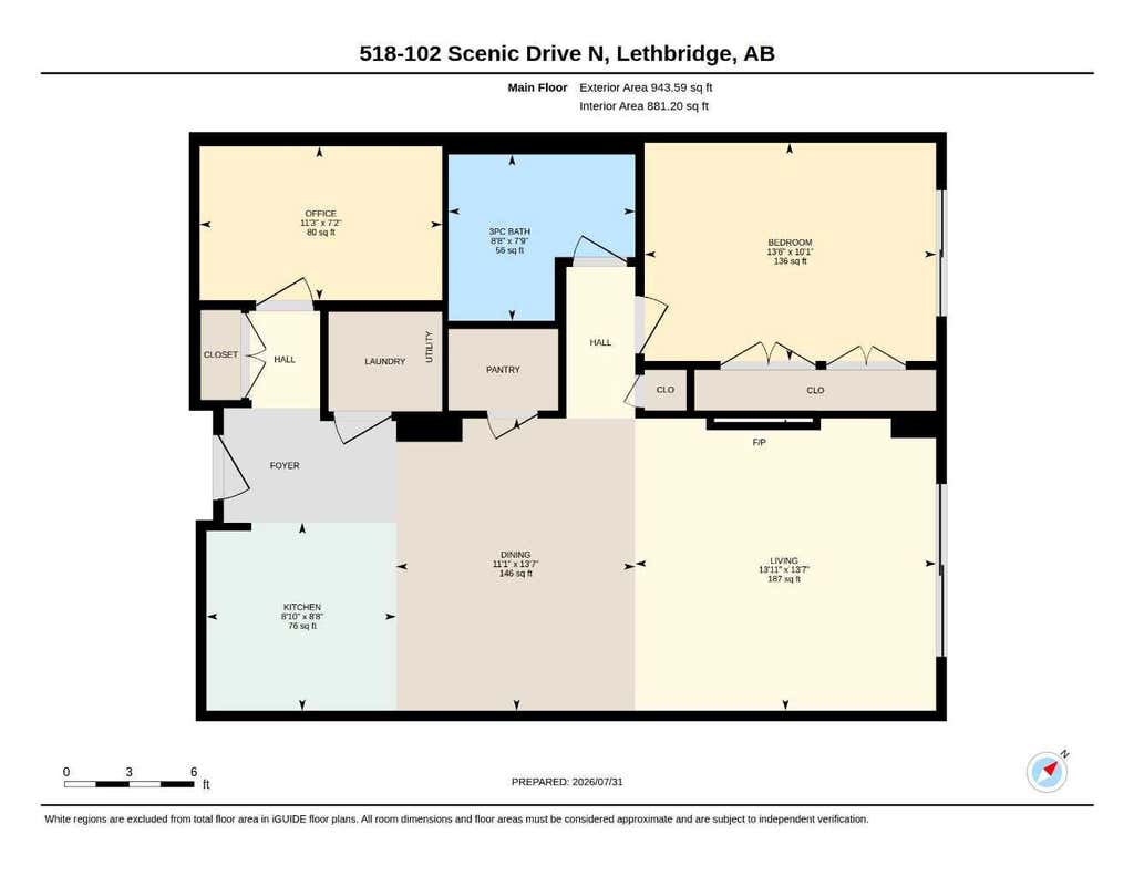 Photo of 102 Scenic Drive N #518, Lethbridge, AB T1H 5L9 (MLS # A2331333)