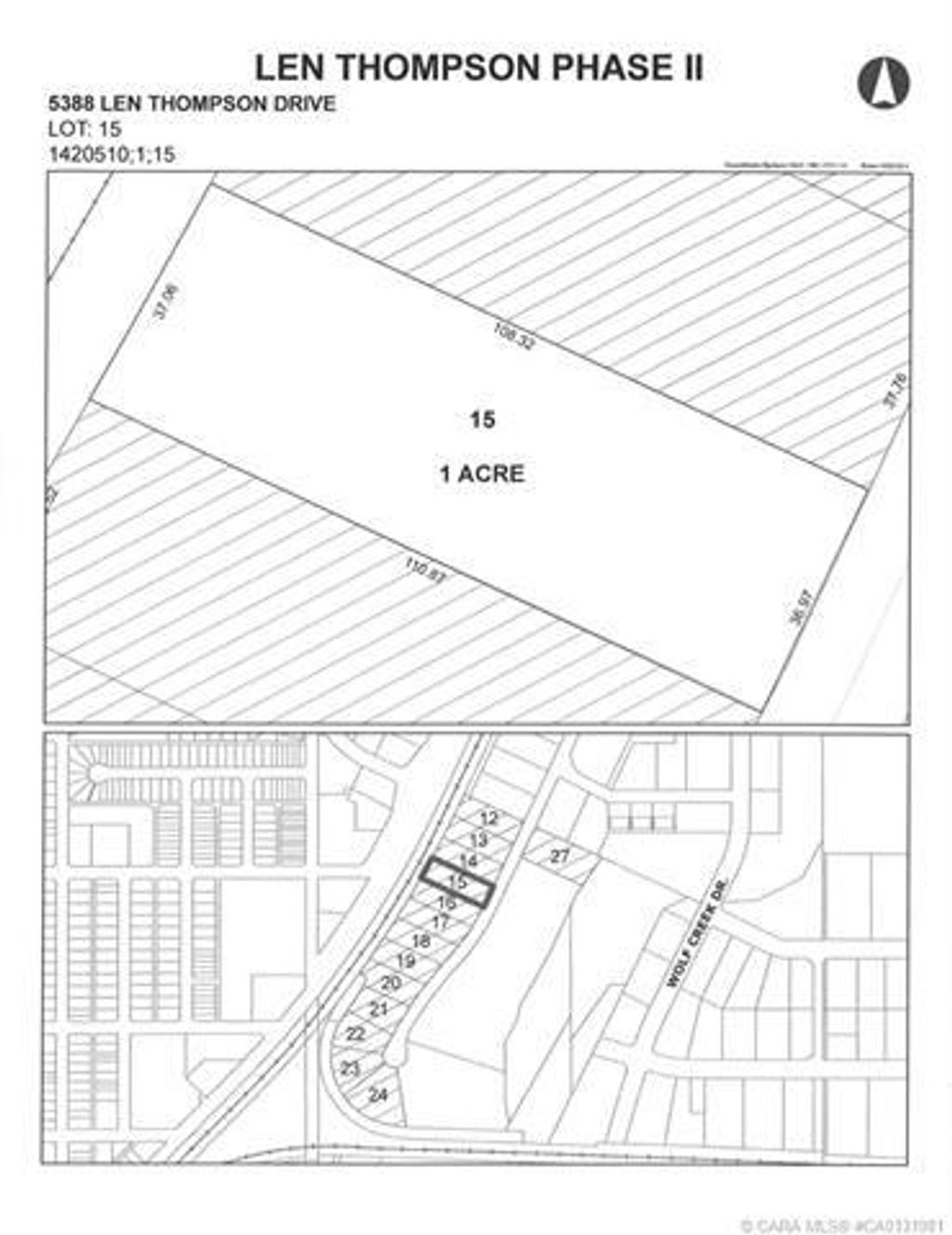 Photo of 5388 Len Thompson Drive, Lacombe, AB T4L 2H3 (MLS # CA0131981)