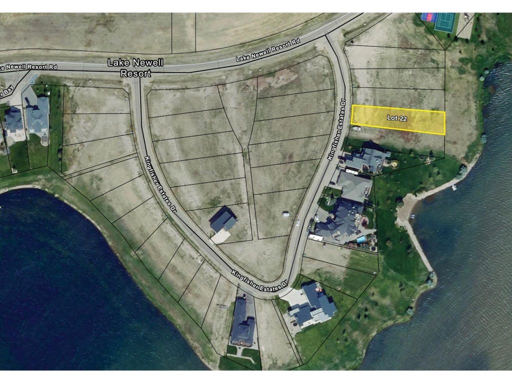 Photo of Lot 22 Kingfisher Estates Drive, Lake Newell Resort, AB T1R 0X5 (MLS # A2294018)