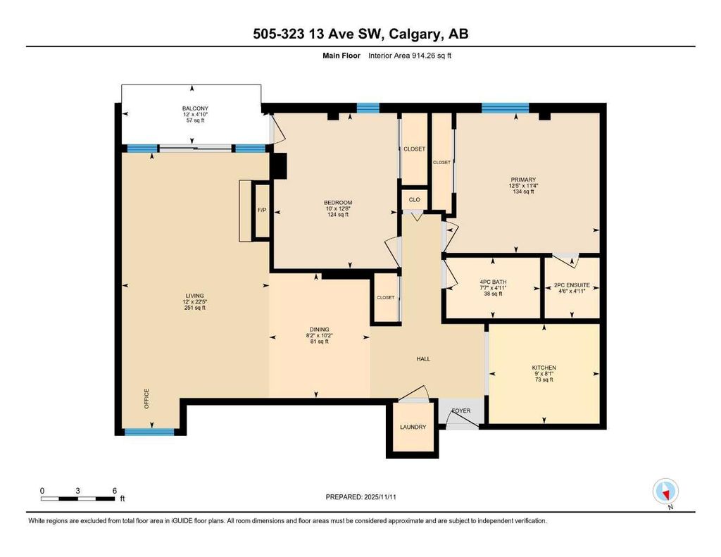 Photo of 323 13 Avenue SW #505, Calgary, AB T2R 0K3 (MLS # A2297103)