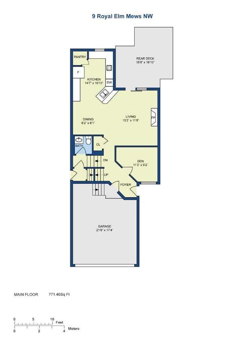 Tiny photo for 9 Royal Elm Mews NW, Calgary, AB T3G 5P6 (MLS # A2300636)