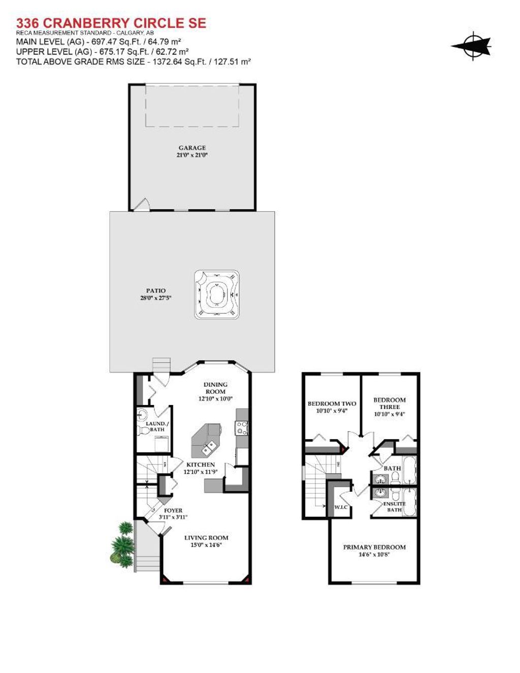 Photo of 336 Cranberry Circle SE, Calgary, AB T3M 1E4 (MLS # A2290604)