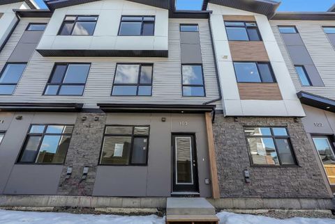 Photo of 1350 Cornerstone Street NE #103, Calgary, AB T3N 2T2 (MLS # A2300333)
