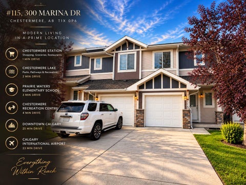 Photo of 300 Marina Drive #115, Chestermere, AB T1X 0P6 (MLS # A2345874)