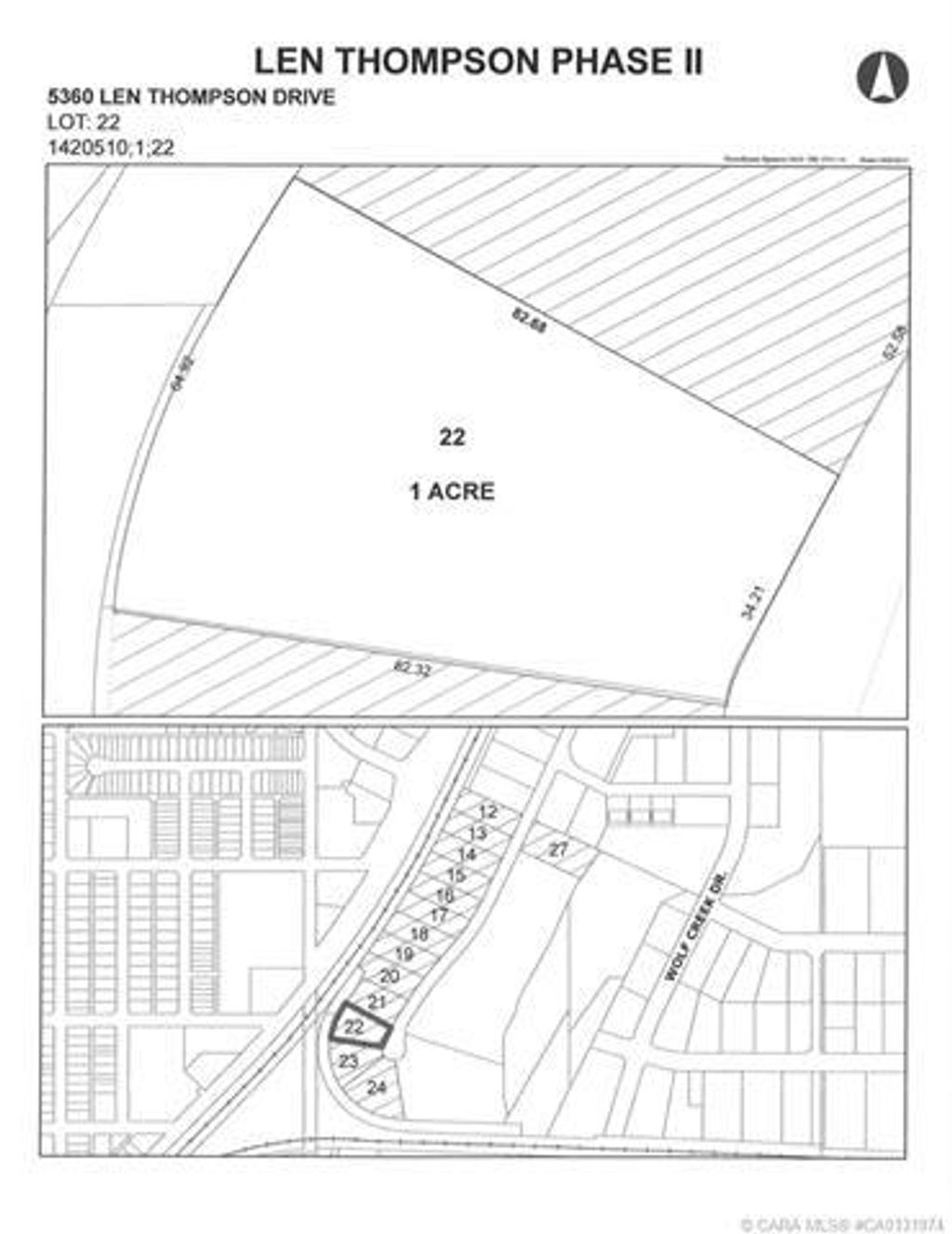 Photo of 5360 Len Thompson Drive, Lacombe, AB T4L 2H3 (MLS # CA0131974)