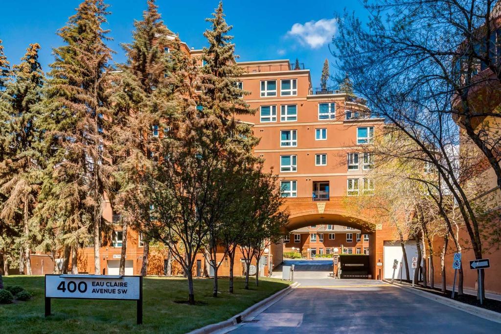 Photo of 400 Eau Claire Avenue SW #8101, Calgary, AB T2P 4X2 (MLS # A2314709)