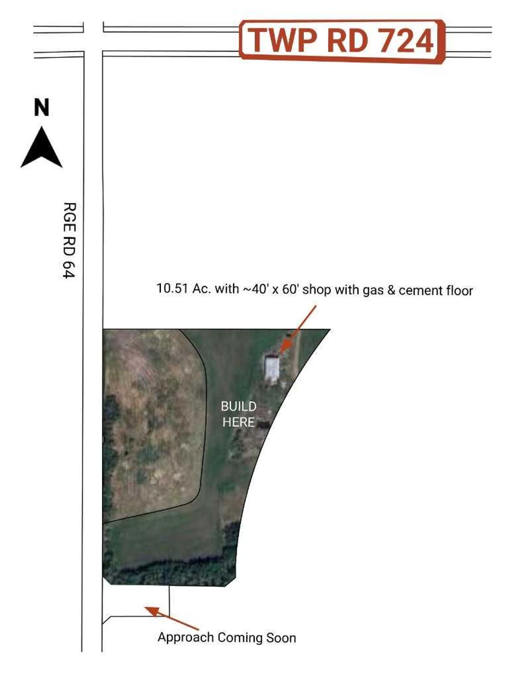 Photo of Pt: NW-21-72-6-W6 RGE RD 64, Rural Grande Prairie No. 1, County of, AB T0H 0W0 (MLS # A2291580)