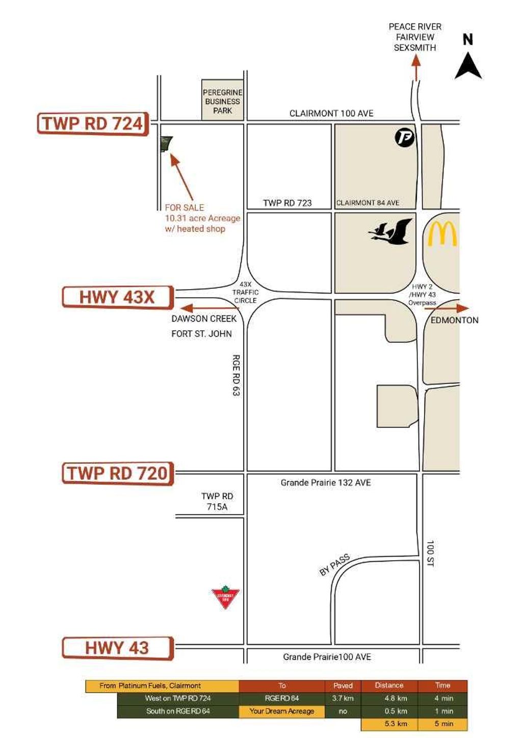 Photo of Pt: NW-21-72-6-W6 RGE RD 64, Rural Grande Prairie No. 1, County of, AB T0H 0W0 (MLS # A2291580)
