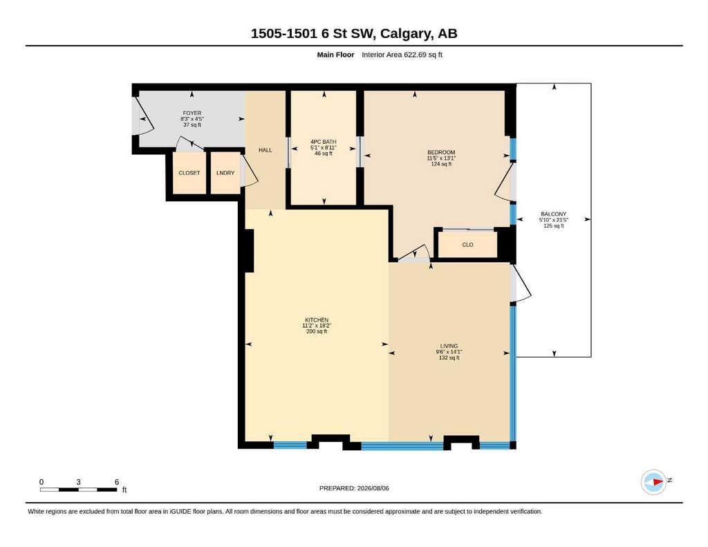 Photo of 1501 6 Street SW #1505, Calgary, AB T2R 0Z7 (MLS # A2334823)