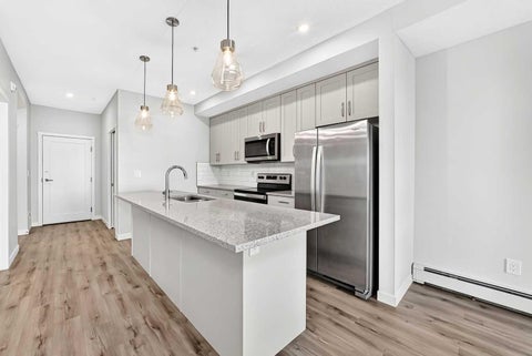 Tiny photo for 71 SHAWNEE Common SW #205, Calgary, AB T2Y 0R2 (MLS # A2345208)