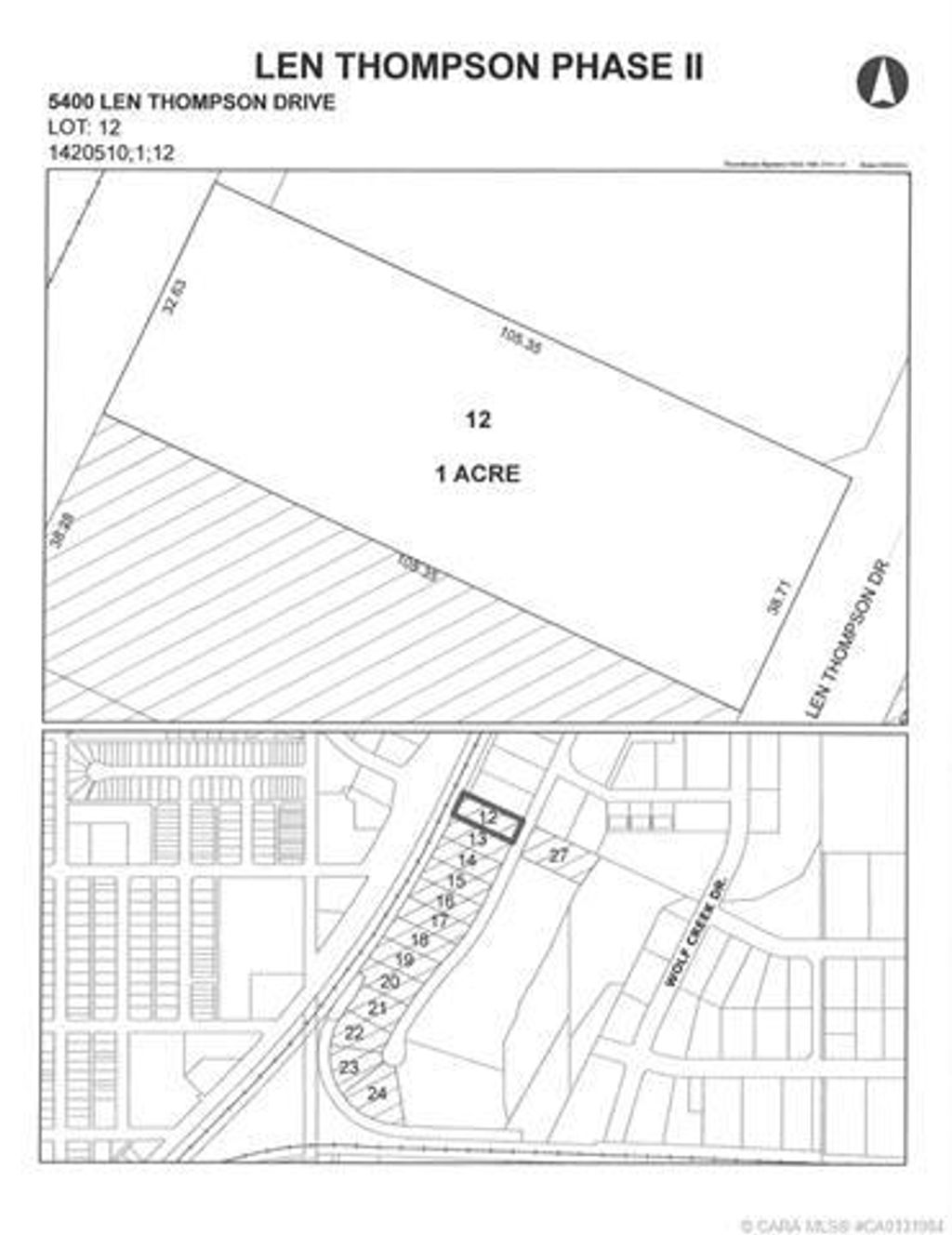 Photo of 5400 Len Thompson Drive, Lacombe, AB T4L 2H3 (MLS # CA0131984)
