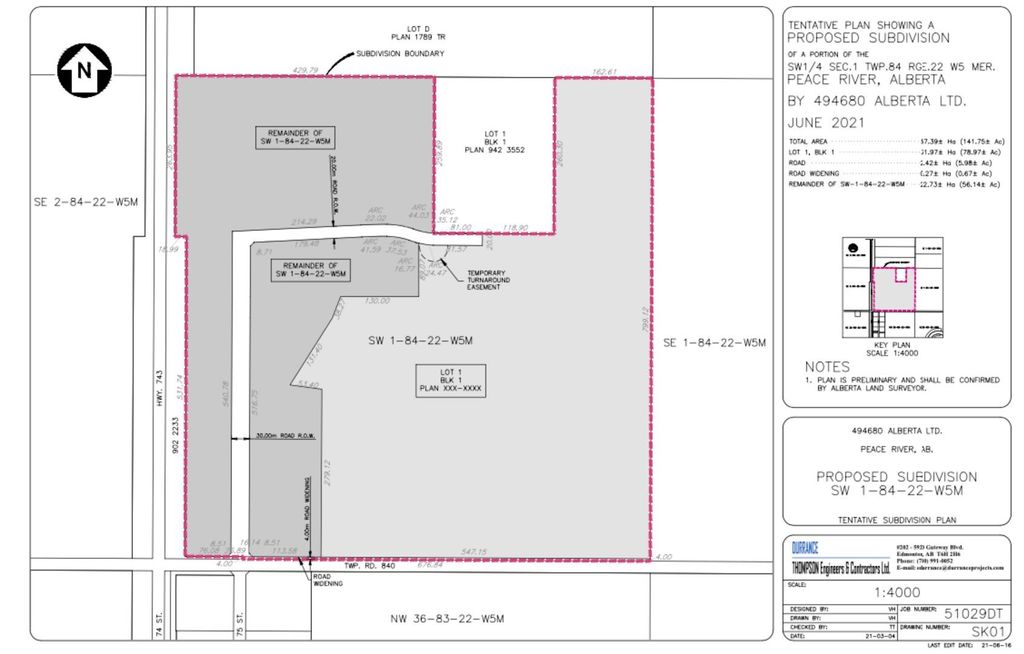 Photo of 0 0, Peace River, AB T8S 1S4 (MLS # A1158968)
