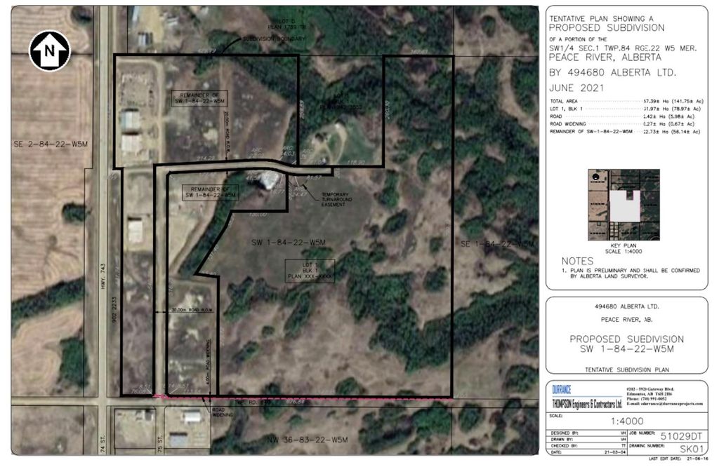 Photo of 0 0, Peace River, AB T8S 1S4 (MLS # A1158968)