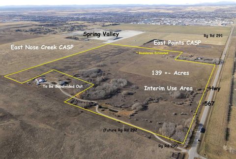 139 Acres Highway 567 NE Airdrie AB T4A 2G6