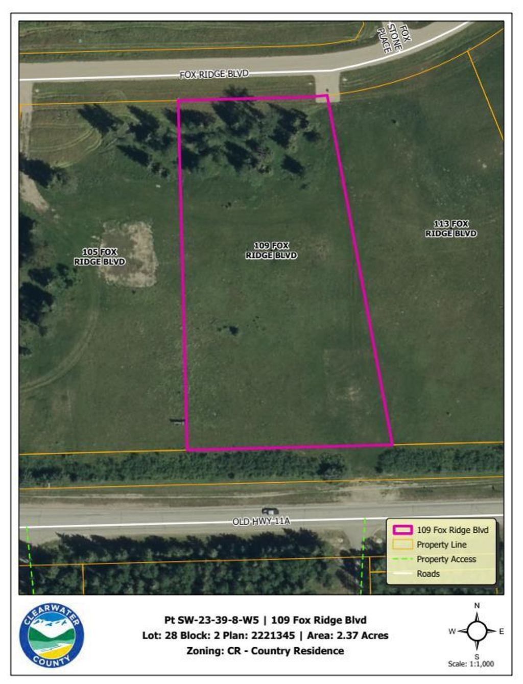 Photo of 109 Fox Ridge Boulevard, Rural Clearwater County, AB T4T 2A4 (MLS # A2001778)