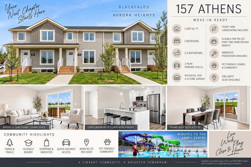 Photo of 157 Athens Road, Blackfalds, AB T4M 0Y6 (MLS # A2343273)