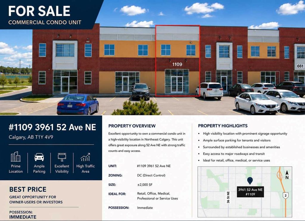 Photo of 3961 52 Avenue NE #1109, Calgary, AB T3J 0J7 (MLS # A2310765)