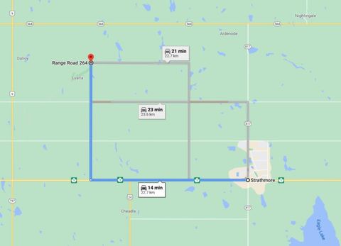 W4R26T25S16QNW Range Road 264 Range Rural Wheatland County AB T0L 0Y0