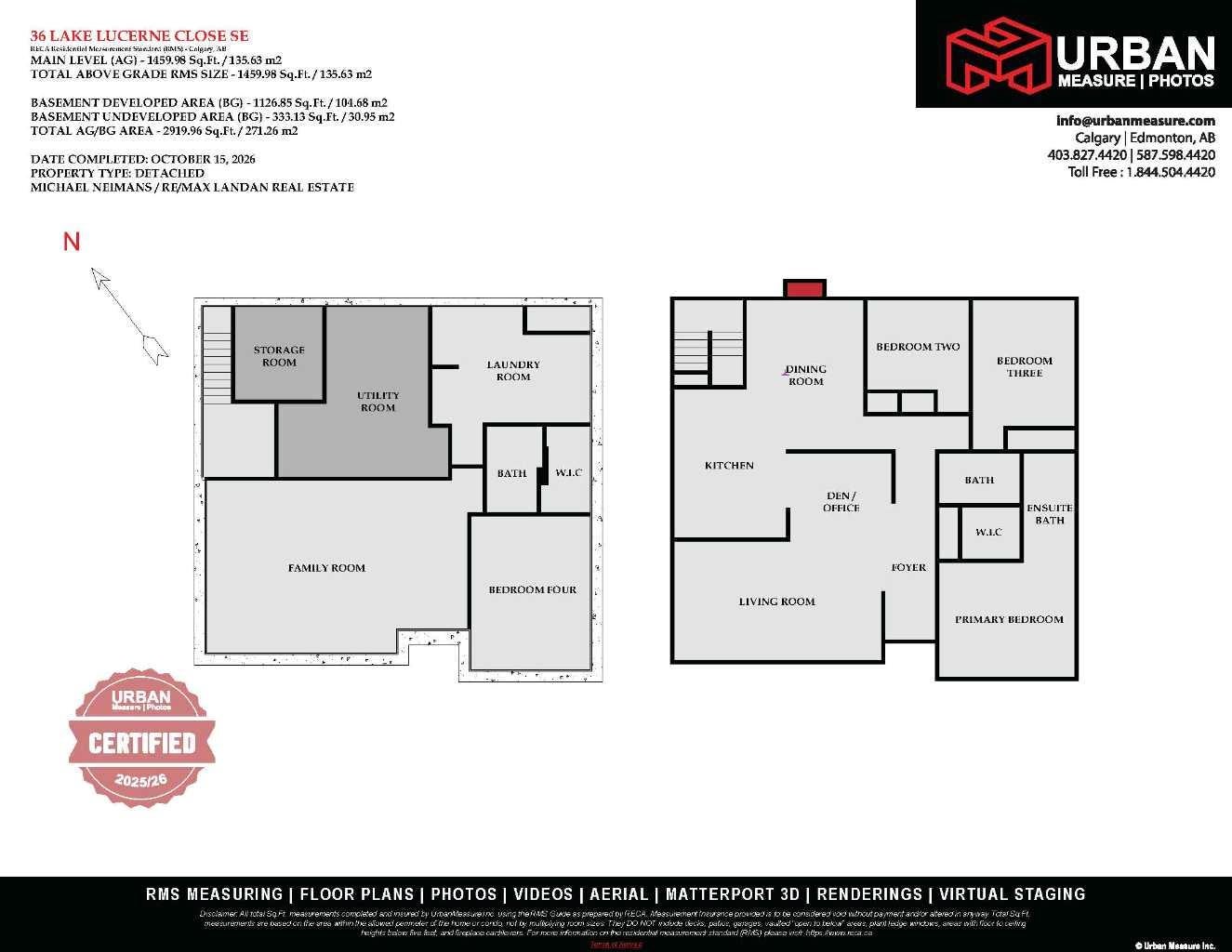 36 Lake Lucerne Close SE