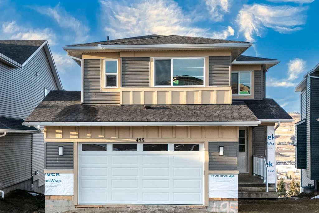 Photo of 495 Rivercrest View, Cochrane, AB T4C 2W9 (MLS # A2300229)