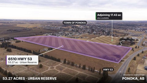 Photo of 6510 53 Highway, Ponoka, AB T4J 1K3 (MLS # A2352667)