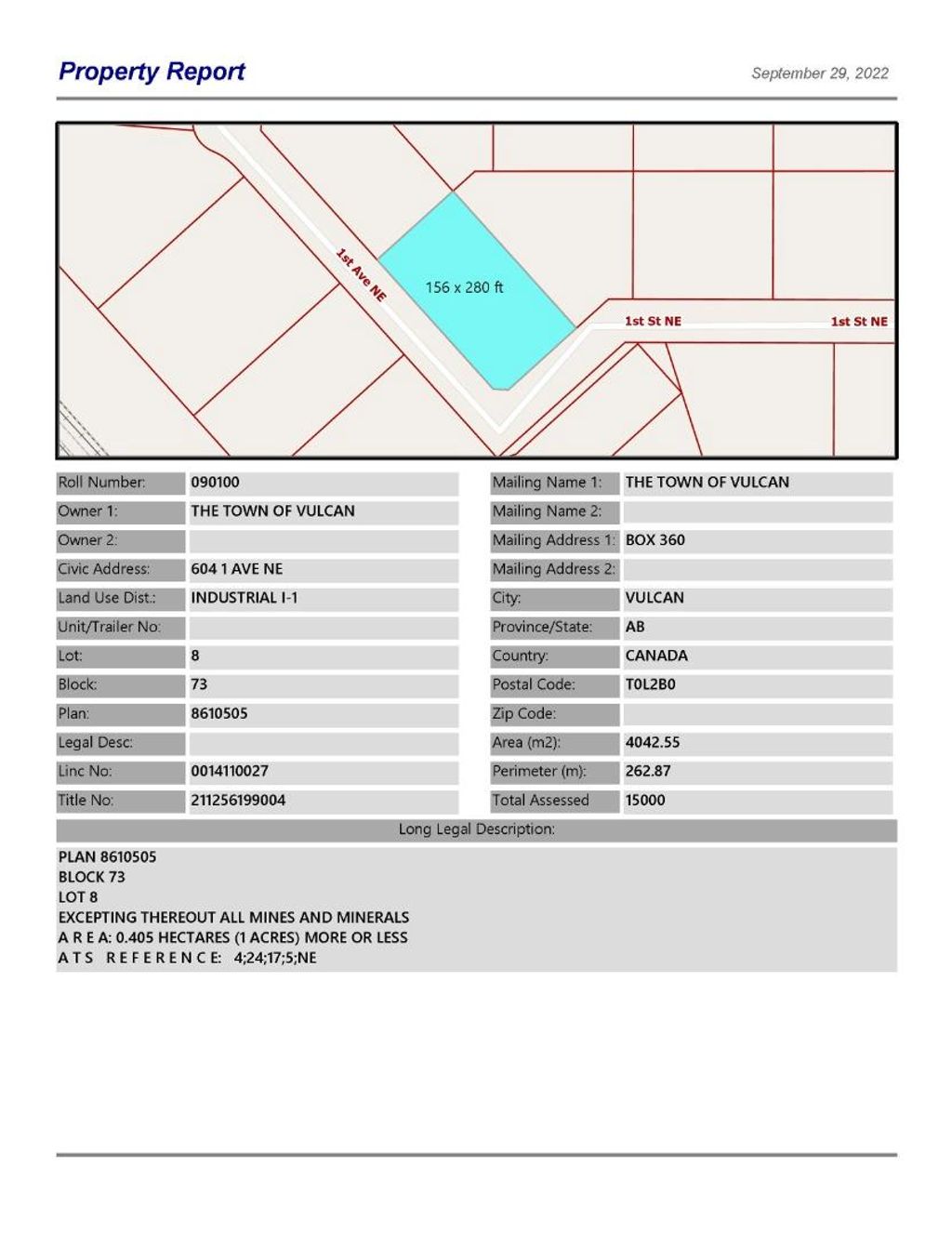 Photo of 604 1 Avenue NE, Vulcan, AB T0L 2B0 (MLS # A1259579)