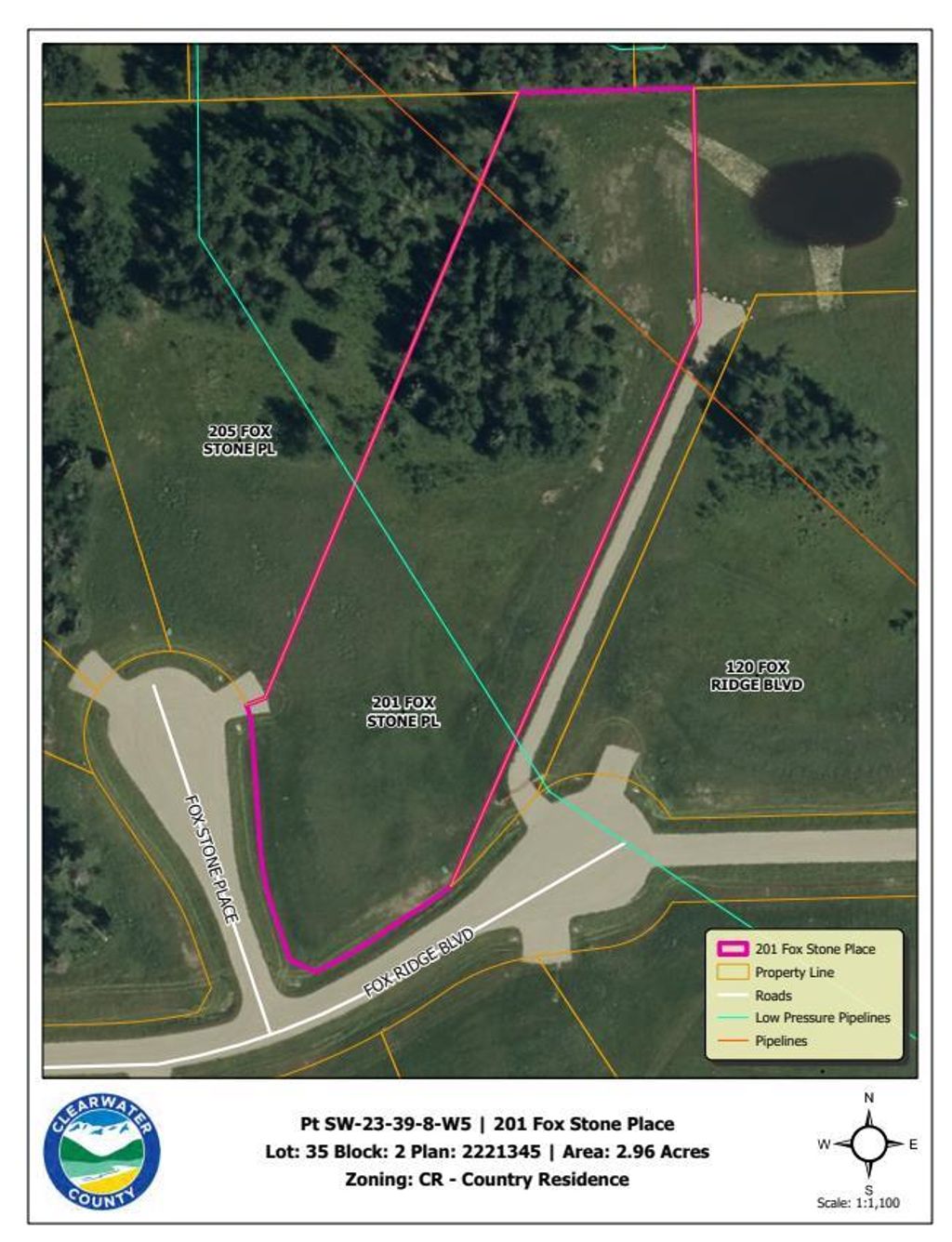 Photo of 201 FOX STONE Place, Rural Clearwater County, AB T4T 2A4 (MLS # A2001787)