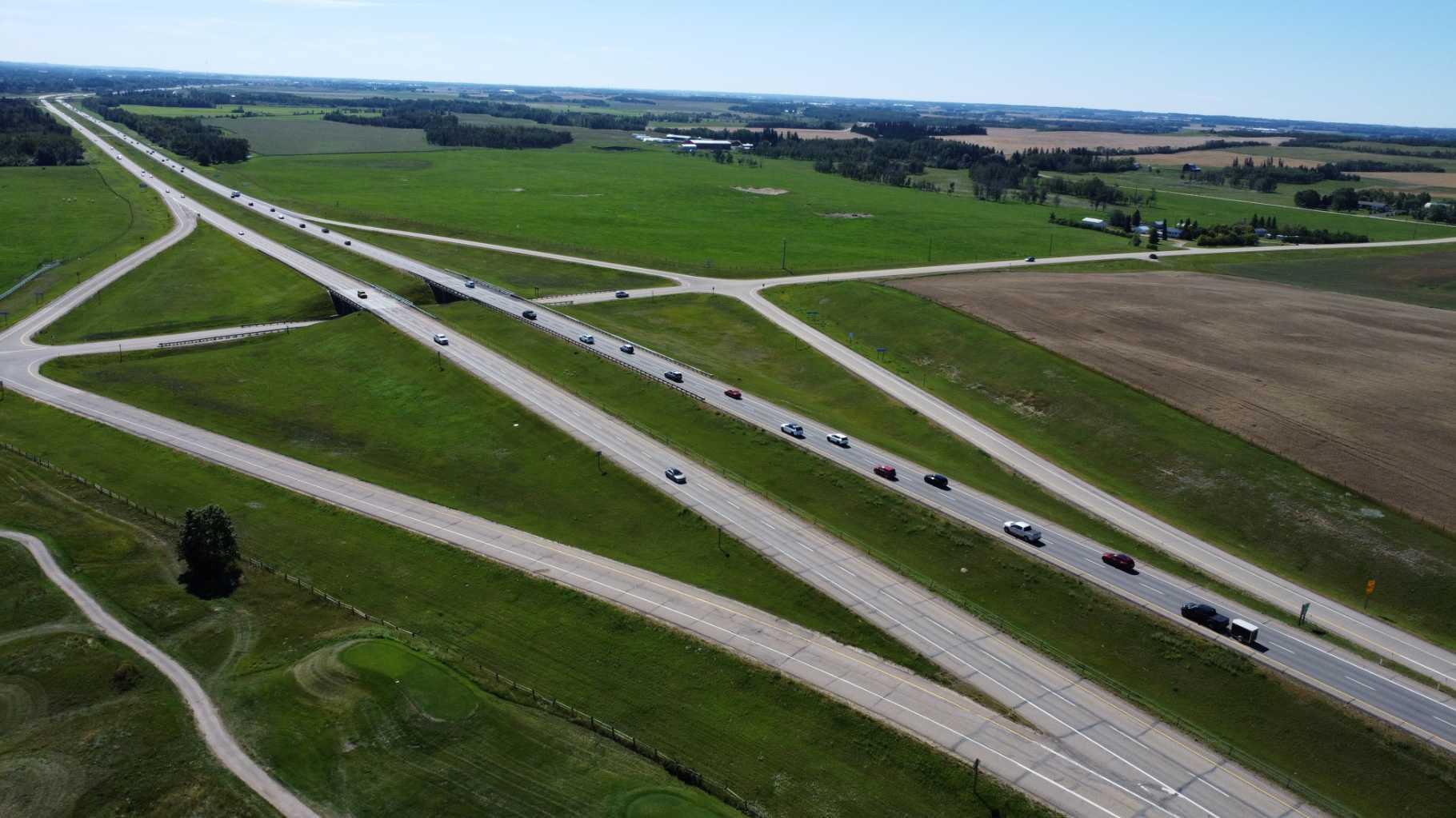 QE2 and 604 Highway