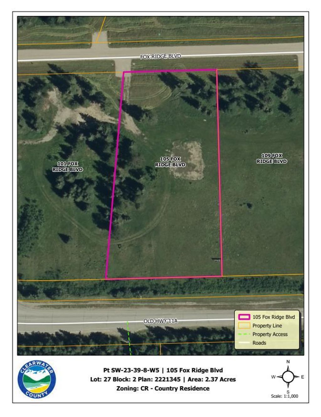 Photo of 105 Fox Ridge Boulevard, Rural Clearwater County, AB T4T 2A4 (MLS # A2001777)