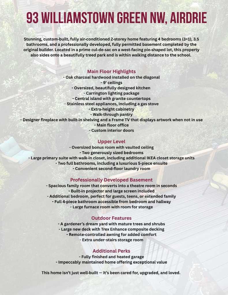 93 Williamstown Green NW